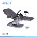 AG-S102C approuvé hôpital chirurgie électrique gynécologie équipement livraison chaise d&#39;opération